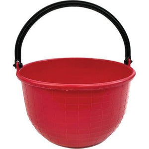 CESTA RACCOLTA TONDA - PPL ROSSO LT 14- 4 pezzi