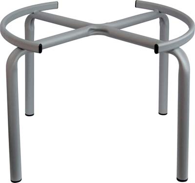 PIEDISTALLO X FUSTINO SERBATOIO  ACCIAIO VERN D.CM 38 H.CM 31 X LT 50