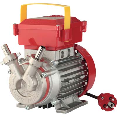 ELETTROPOMPA TRAVASO NOVAX OIL INOX ROVER  14 VOLT 230 WATT 480 LT/H 900 H.MAX MT 10 MM 14