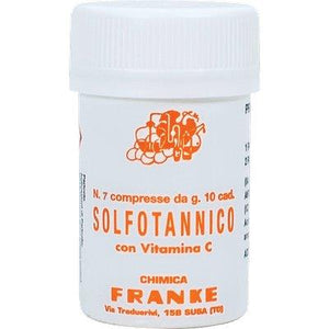 ANTIOSSIDANTE ENOLOGICO SOLFOTANNICO FRANKE - TUBO 7 PASTIGLIE GR 10- 10 pezzi