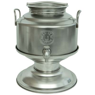 MINI FUSTINO GRAFFATO BELVIVERE  INOX 18/10 LT 5