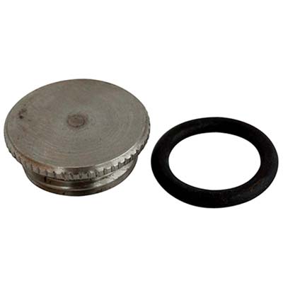 TAPPO INFERIORE FUSTINO SERBATOIO - INOX 3/8M + ORING- 6 pezzi