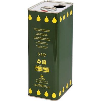 LATTINA BANDA STAGNATA FORO DOPPIO SENZA TAPPO - QUADRA F.MM 42 LT  5 (288)- 12 pezzi