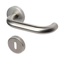 MANIGLIA OLARIX ROSETTA FORO PATENT COTTALI - ACCIAIO INOX SATINATO CF=PZ 2- 1 confezioni