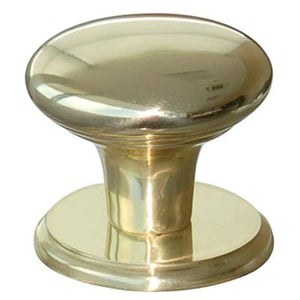 POMOLO X PORTONE CLASSIC COTTALI  OTTONE LUCIDO D.MM 70 BASE D.MM 80