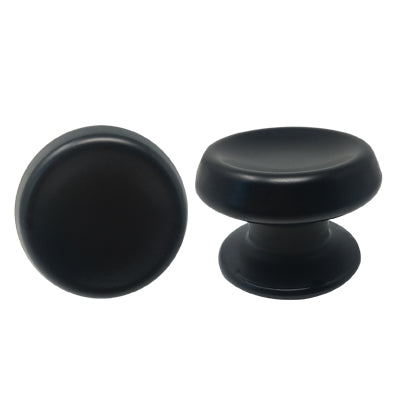 POMOLO X PORTONE 166 SAGUATTI  ALLUMINIO NERO D.MM 80 BASE D.MM 70