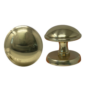 POMOLO X PORTONE GIADA  OTTONE ORO LUCIDO D.MM 70 BASE D.MM 70