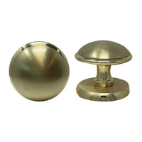 POMOLO X PORTONE GIADA  OTTONE ORO SATINATO D.MM 70 BASE D.MM 70