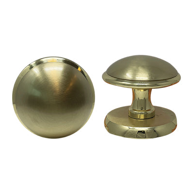 POMOLO X PORTONE GIADA  OTTONE ORO SATINATO D.MM 70 BASE D.MM 70