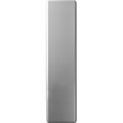 PLACCA AVVOLGITORE CIECA UNIVERSALE - ABS GRIGIO SATINATO MM 65X250- 5 pezzi