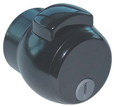 MANIGLIA PREMIAPRI N12 MERONI  EMERGENZA+NOTTOLINO NERO/ARGENTO