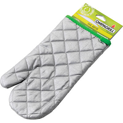 GUANTO FORNO OMPAGRILL - ARGENTO CM 31- 6 pezzi
