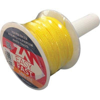 FILO EDILIZIA GIALLO FLUO + RIAVVOLGITORE - PPL MT 100- 5 pezzi
