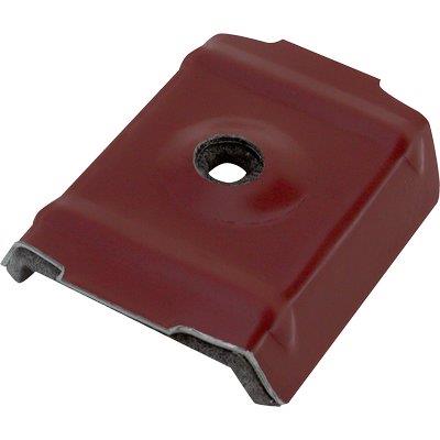 CAPPELLOTTO COPERTURE GRECATE - GRECA MM 15/19 ROSSO SIENA RAL3009 CF=PZ 100- 1 confezioni