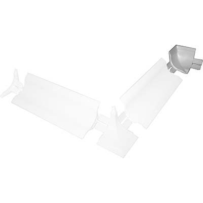 GIUNZIONE INTERNA X RACCORDO IGIENICO LATERALI MOR - 25 pezzi