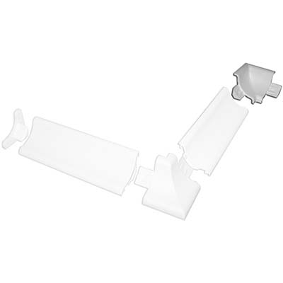 GIUNZIONE INTERNA X RACCORDO IGIENICO RIGIDO - 25 pezzi