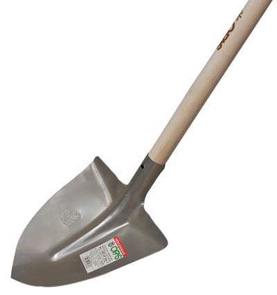 BADILE A PUNTA + SPALLA + M.LEGNO 108/00 TLM OFAS  ACCIAIO AL BORO TEMPRATO/PIOPPO CM 29X28,5 GR 1300