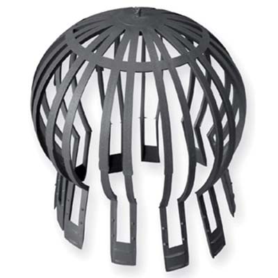 PARAFOGLIE X GRONDE - PE NERO X FORI MM 60/120- 15 pezzi