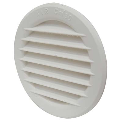 BOCCHETTA AERAZIONE POLISTIRENE TONDA - MM 120- 21 pezzi