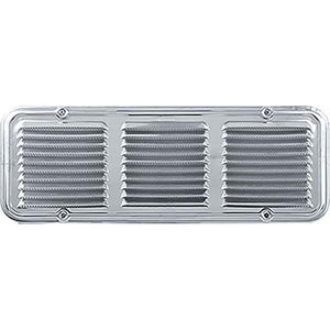 BOCCHETTA AERAZIONE ALLUMINIO RETTANGOLARE - MM 140X360- 4 pezzi