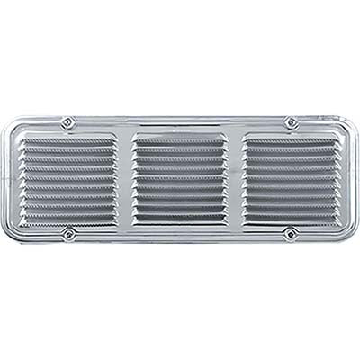 BOCCHETTA AERAZIONE ALLUMINIO RETTANGOLARE - MM 140X360- 4 pezzi