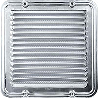 BOCCHETTA AERAZIONE ALLUMINIO QUADRA - MM 230X230- 5 pezzi