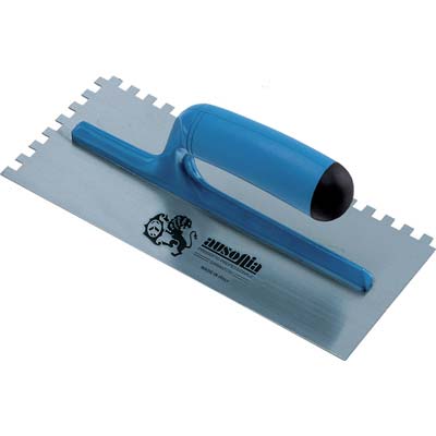 FRATTONE ACCIAIO DENTATO AUSONIA - BASE PLASTICA DX D.MM  7,5X7,5 MM 120X280- 4 pezzi