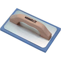 FRATTONE GOMMA AUSONIA - BLU BASE ALLUMINIO/LEGNO MM 135X215- 2 pezzi