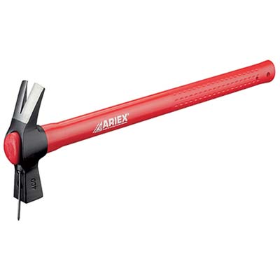 MARTELLO CARPENTIERE M.FIBRA 1161 ARIEX  ACCIAIO FORGIATO SM.MM 25X34 GR 250 + MAGNETE
