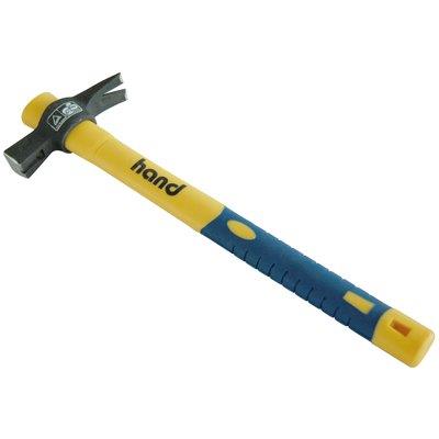 MARTELLO CARPENTIERE M.FIBRA HAND - ACCIAIO FORGIATO SM.MM 25X34 GR 250 + MAGNETE- 2 pezzi