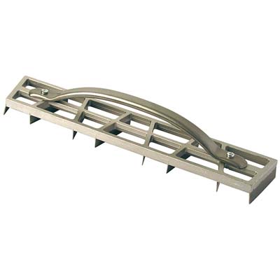 PIALLA RABOT ACCIAIO BASE ALLUMINIO  MM 470X85