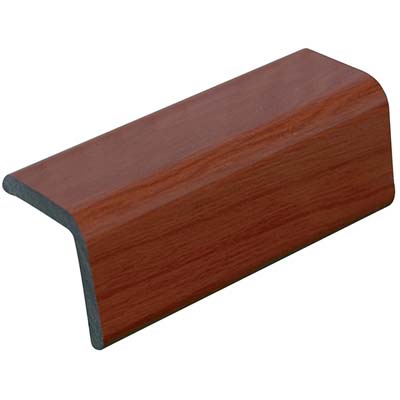 PARASPIGOLO LISCIO POLISTIRENE - CILIEGIO MM 30X30 H.MM 2900- 10 pezzi