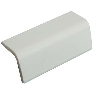 PARASPIGOLO LISCIO POLISTIRENE - BIANCO MM 30X30 H.MM 2900- 10 pezzi