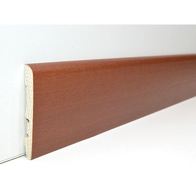 BATTISCOPA LISCIO PIRCHER - ABETE MOGANO MM 10X70 H.MM 2250- 10 pezzi