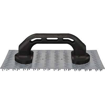 RASCHIATORE INTONACO - ACCIAIO MANICO PLASTICA MM 250X150- 4 pezzi