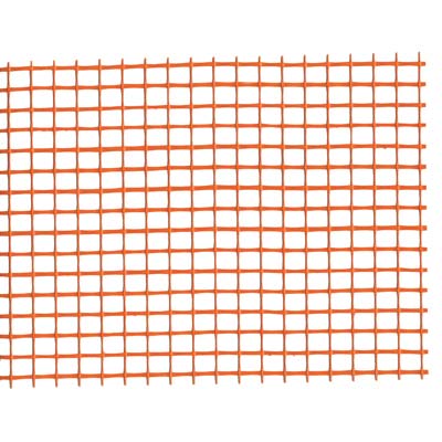 RETE FIBRA INTONACO 110  GR/MQ 110 ARANCIO MAGLIA MM 10X10 L.MT 50 H.CM 100