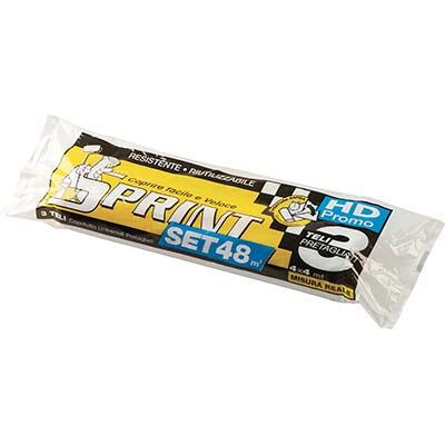 TELO COPRITUTTO PE ALTA DENSITA SORAGNI - MT 12X4=3 TELI 4X4 GR 330- 45 pezzi