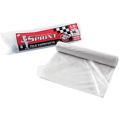 TELO COPRITUTTO PE BASSA DENSITA SORAGNI - MT 4X4 GR 250 APERTURA RAPIDA- 70 pezzi