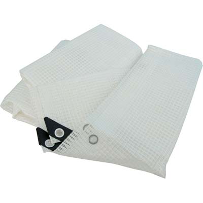 TELONE OCCHIELLATO LENO KRISTAL HAND - TRASPARENTE GR/MQ 160 MT 3X1,5- 3 pezzi