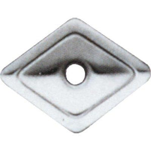 RONDELLA TIRAFONDO ROMBOIDALE ZINCATA - MM 30X30 FORO MM 7,0 CF=PZ 100- 2 confezioni