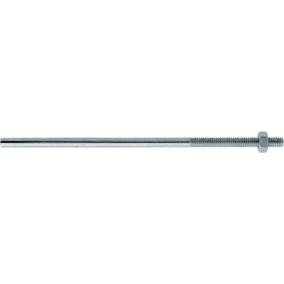 BARRETTA FILETTATA + DADO - ZINCATI M6XMM 200 CF=PZ 200- 1 confezioni