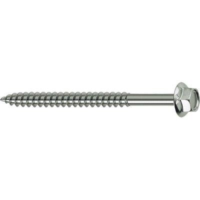 VITE AUTOFILETTANTE LEGNO KOVERVIT AA MUSTAD - TECC CHROMITING MM 6,5X140 CF=PZ 100- 1 confezioni