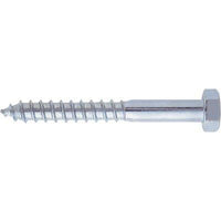 VITE TIRAFONDO TE - ZINCATA MM  6X70 CF=PZ 100- 1 confezioni