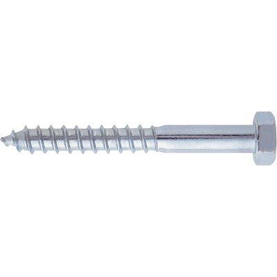 VITE TIRAFONDO TE - ZINCATA MM  6X70 CF=PZ 100- 1 confezioni