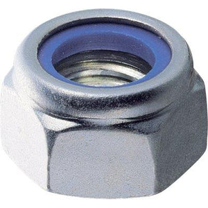 DADO ESAGONALE AUTOBLOCCANTE ALTO - ZINCATO M  6 CF=PZ 500- 1 confezioni