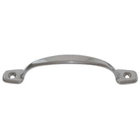 MANIGLIETTA OTTONE X MOBILI - CROMATO I.MM  80- 10 pezzi