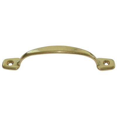 MANIGLIETTA OTTONE X MOBILI - CROMATO I.MM 140- 10 pezzi