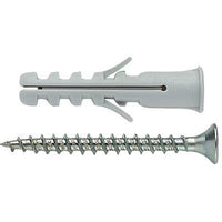 TASSELLO NYLON EB/VA ELEMATIC - VITE TSP CAVA PZ BORDATO EB/VA  8 CF=PZ 50- 1 confezioni