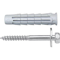 TASSELLO NYLON T6/VTE R ELEMATIC - VITE TE ZINCOCROMATA T6/VTE R 10 CF=PZ 50- 1 confezioni