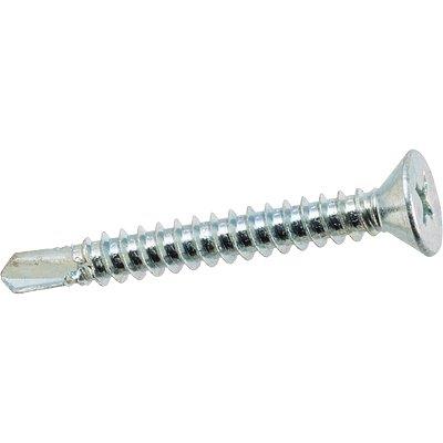 VITE AUTOPERFORANTE TSP AMBROVIT - CAVA PH ZINCATA BIANCA MM 4,8X45 CF=PZ 200- 1 confezioni